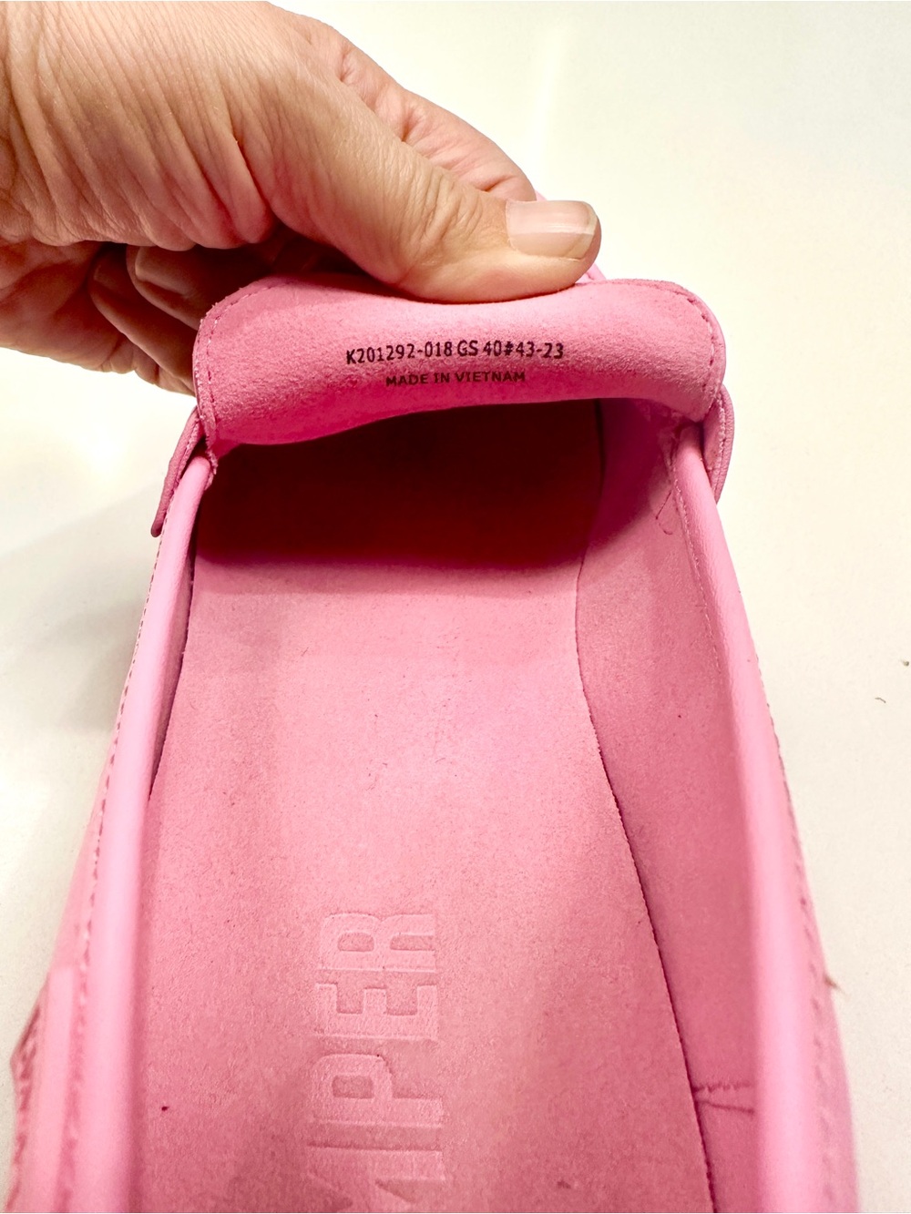 CAMPER Thelma Pink Leather Loafer Size EU40 - Picture 5 of 7